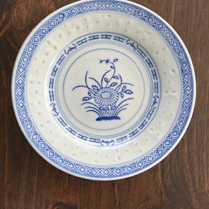 Blue and white china!